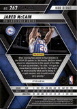 2024-25 Jared McCain Panini Mosaic Fast Brk RED NBA DEBUT ROOKIE 14/99 RC #263 Philadelphia 76ers