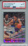 1993-94 John Stockton Topps Stadium Club BEAM TEAM PSA 8 #19 Utah Jazz HOF 7716