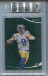2023 Matthew Stafford Panini Prestige XTRA POINTS GREEN 135/199 BGS 9 #176 Los Angeles Rams 2054