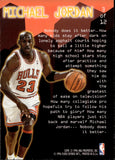1995-96 Michael Jordan Fleer Ultra JAM CITY #3 Chicago Bulle HOF