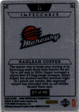 2025 Kahleah Copper Panini Impeccable WNBA STAINLESS STARS BLUE 27/49 #15 Phoenix Mercury