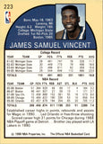 1990-91 Sam Vincent NBA Hoops MICHAEL JORDAN WEARING #12 JERSEY #223 Orlando Magic