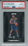 2017-18 Donovan Mitchell Panini Prizm ROOKIE RC PSA 10 #117 Utah Jazz 9560