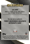 2021 Lex Luger Finest UNCROWNED GREATNESS REFRACTOR AUTO AUTOGRAPH #UG-9 WWE Legend