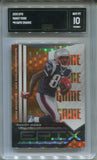2010 Randy Moss Panini Epix GAME ORANGE GMA 10 #6 New England Patriots HOF 9954