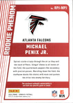 2024 Michael Penix Jr. Panini Donruss ROOKIE PHENOM JERSEY RELIC RC #RPJ-MPJ Atlanta Falcons 2