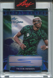 2026 Victor Osimhen Leaf Glory of the Game PLATINUM BLUE GLOBAL GRAPHS AUTO 01/10 AUTOGRAPH #GR-VO1 Nigeria