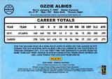 2020 Ozzie Albies Panini Donruss 1986 DESIGN JERSEY 91/99 RELIC #89M-OA Atlanta Braves