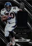 2019 Terrell Davis Panini Spectra PILLARS OF THE GAME JERSEY 153/199 RELIC #PG-24 Denver Broncos HOF