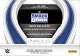 2023 Bron Brkker Panini Immaculate WWE PREMIUM JUMBO SHIRT AUTO 96/99 AUTOGRAPH RELIC #PM-BBK Friday Night Smackdown