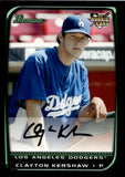 2008 Clayton Kershaw Bowman Draft Picks ROOKIE RC #BDP26 Los Angeles Dodgers 3