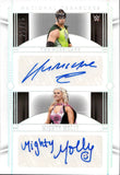 2024 The Hurricane Moghty Molly Panini National Treasures WWE DUAL AUTO 23/75 AUTOGRAPH #DL-HMM WWE Legends