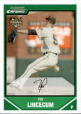 2007 Tim Lincecum Bowman Chrome ROOKIE REFRACTOR RC #217 San Francisco Giants
