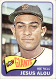 1965 Jesus Alou Topps HIGH NUMBER #545 San Francisco Giants BV $25