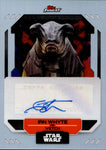 2023 Ian Whyte as Vetch Topps Finest Star Wars REFRACTOR AUTO AUTOGRAPH #FA-IW 2