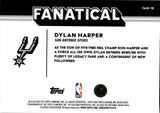 2025-26 Dylan Harper Topps Chrome Update FANATICAL ROOKIE RC #FAN-12 San Antonio Spurs