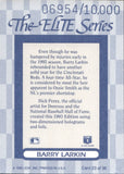 1993 Barry Larkin Donruss THE ELITE SERIES 06954/10000 #23 Cincinnati Reds HOF