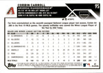 2023 Corbin Carroll Topps Chrome ROOKIE RC #95 Arizona Diamondbacks 28