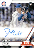 2024 Jordan Wicks Topps International Trading Card Day ROOKIE AUTO 155/200 AUTOGRAPH RC #AC-JW Chicago Cubs