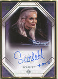 2021 Scarlett Topps Transcendent GOLD FRAMED PURPLE AUTO 06/10 AUTOGRAPH #A-SC NXT