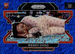 2024 Wendy Choo Panini Prizm WWE ROOKIE FOTL BLUE SHIMMER 02/11 RC #86 NXT
