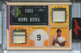 2025 Roger Maris Orlando Cepeda Relic Leaf Seasons in the Sun 1961 SEASON LEADERS HOME RUNS 11/25 HOLO GOLD #SL-31 RELIC NEW YORK YANKEES SAN FRANCISCO GIANTS