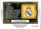 2023-24 Federico Valverde Panini Select La Liga #SM-FV PRIZM RELIC REAL MADRID