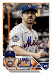 2023 Danny Mendick Topps Update SSP GOLDEN MIRROR IMAGE VARIATION #US23 New York Mets