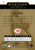 1999 Barry Larkin Upper Deck Ovation STANDING OVATION 159/500 #21 Cincinnati Reds HOF