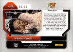 2024 Wendy Choo Panini Prizm WWE ROOKIE FOTL BLUE SHIMMER 02/11 RC #86 NXT