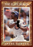 1991 Andre Dawson Donruss THE ELITE SERIES 00598/10000 #4 Chicago Cubs HOF