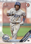 2019 Wander Franco Bowman PAPER PROSPECTS 1ST BOWMAN #BP-100 Tampa Bay Rays 3