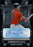 2021 Bobby Dalbec Panini Chronicles OBSIDIAN AUTOGRAPH ROOKIE AUTO RC #O-BD Boston Red Sox