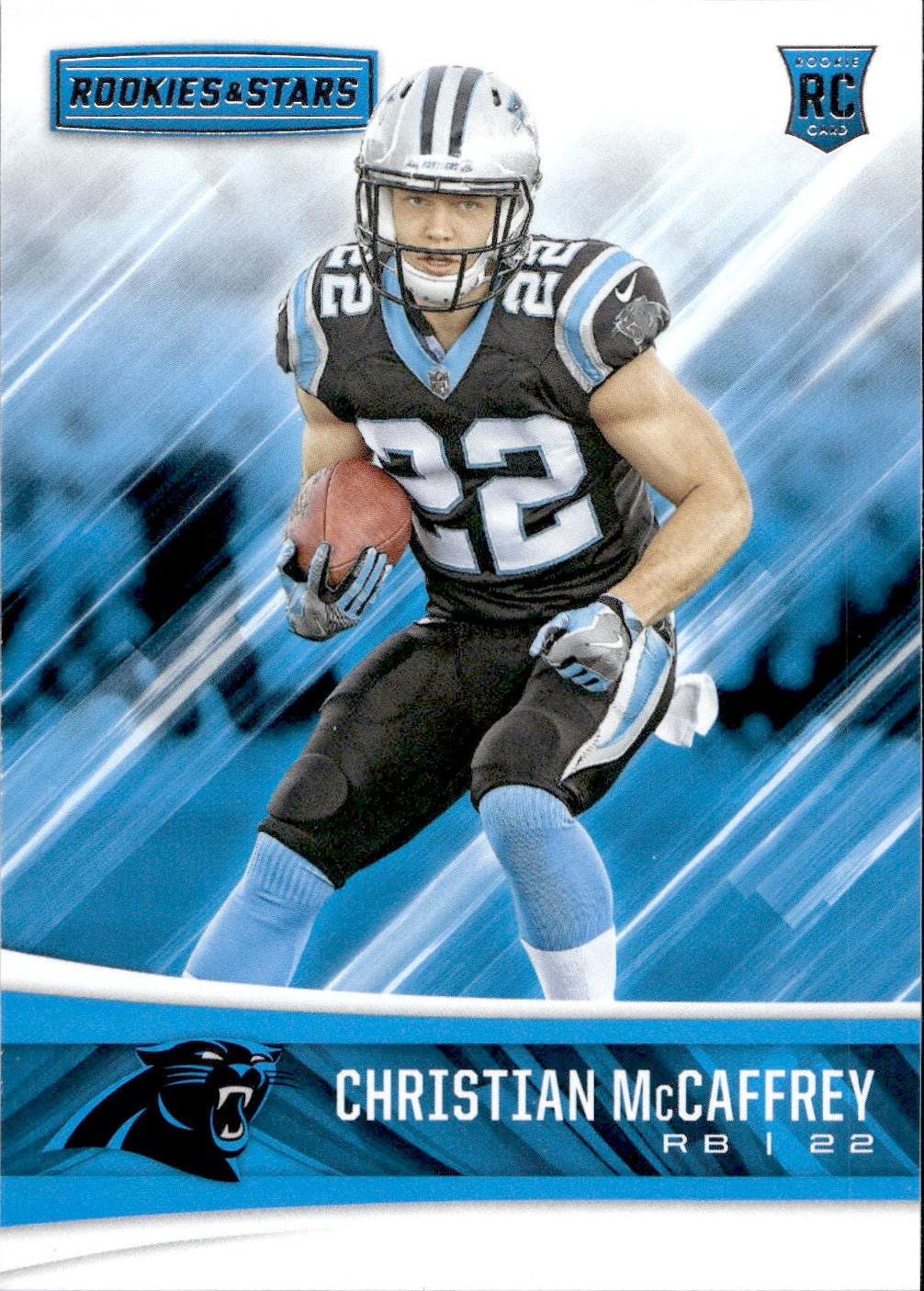 Christian McCaffery factory Select Orange Rookie #22/49