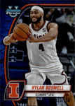 2025 Kylan Boswell Topps Bowman Chrome University STEALTH REFRACTOR Illinois Fighting Illini #78
