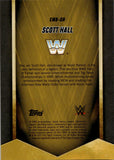 2025 Scott Hall Topps Chrome WWE HALL OF FAME EMBEDDED BLACK REFRACTOR 06/10 #EMB-SH WWE Legend