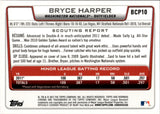 2012 Bryce Harper Bowman Chrome PROPECTS #BCP10 Washington Nationals 3