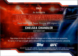 2025 Chelsea Chandler Topps Chrome SIGNATURES GREEN GEOMETRIC REFRACTOR AUTO 96/99 #SIG-CC