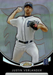 2010 Justin Verlander Topps Finest REFRACTOR 37/599 Detroit Tigers #87