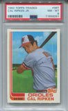 1982 Cal Ripken Jr. Topps Traded ROOKIE RC PSA 8 #98T Baltimore Orioles HOF 9261