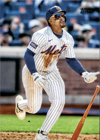 2025 Francisco Lindor Topps Series 1 TRUE PHOTO SP #350 New York Mets