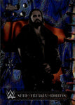 2025 Seth Rollins Topps Chrome Cactus Jack BLUE SONAR REFRACTOR 6/125 #17