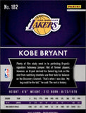 2015-16 Kobe Bryant Panini Prizm Los Angeles Lakers #182 1