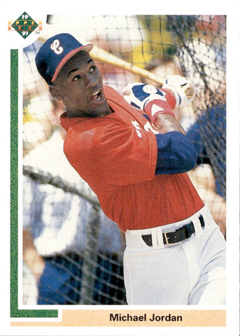 1991 Michael Jordan Upper Deck SP #SP1 Chicago White Sox 2