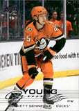 2025-26 Beckett Sennecke Upper Deck Extended YOUNG GUNS ROOKIE RC #701 Anaheim Ducks