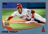 2013 Mike Trout Topps BLUE BORDER #27 Anaheim Angels 2