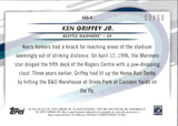 2023 Ken Griffey Jr. Topps Pristine Baseball Going Going Gone Gold Refractor 09/50 #GGG-8 Seattle Mariners