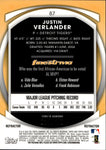 2010 Justin Verlander Topps Finest REFRACTOR 37/599 Detroit Tigers #87