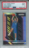 2018-19 Luka Doncic Panini Prizm HYPER PRIZM ROOKIE RC PSA 9 #280 Dallas Mavericks 7346