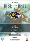 2024 Ed Reed Panini Origins RISE TO THE HALL TURQUIOSE JERSEY PATCH 75/75 Baltimore Ravens #RTH-ERE